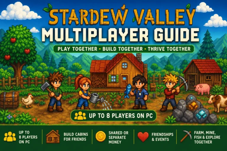 Stardew Valley Multiplayer Guide