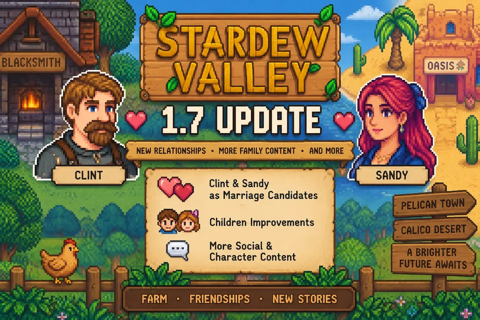 Stardew Valley 1.7 Update